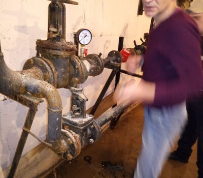 Замена водомера на Ленинградском шоссе д.27 кор.3 г.Коммунар