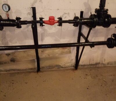 Привели в порядок подвальное помещение