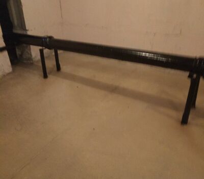 Привели в порядок подвальное помещение