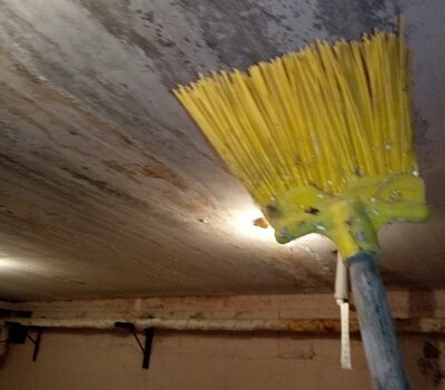 Привели в порядок подвальное помещение