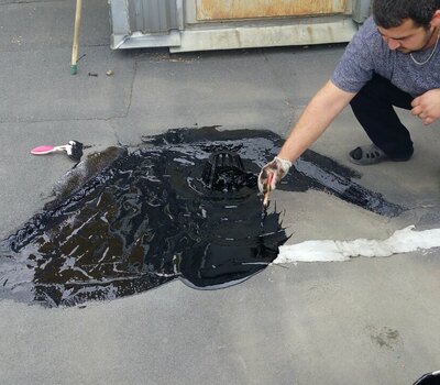 Ленсоветовский, частичный ремонт крыши