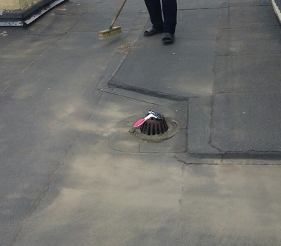 Ленсоветовский, частичный ремонт крыши