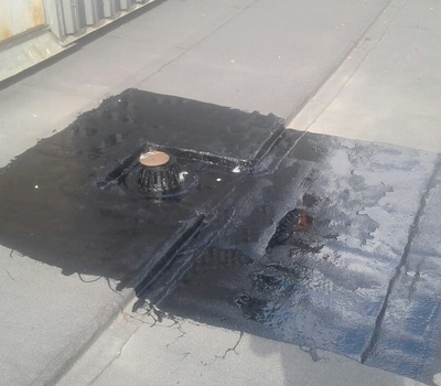 Ленсоветовский, частичный ремонт крыши