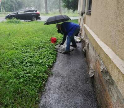 Софийский 16/4 ремонт люка