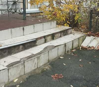 2025 Софийский б-р д.16/4 замена плитки у 6 парадной